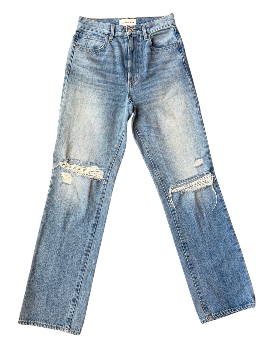 Slvrlake London High Rise Straight Jeans Size 26